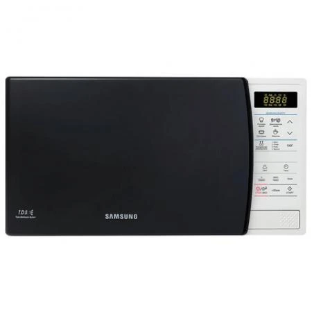 Фото Микроволновая печь SAMSUNG SOFT-1 ME83KRW-1/BW, объем 23 л, мощность 800 Вт, сенсорное управление, белая