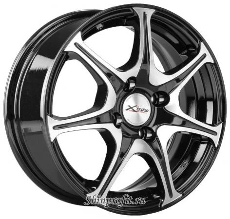 Фото X-trike X-110 6x14/4x98 D58.5 ET35 BK/FP