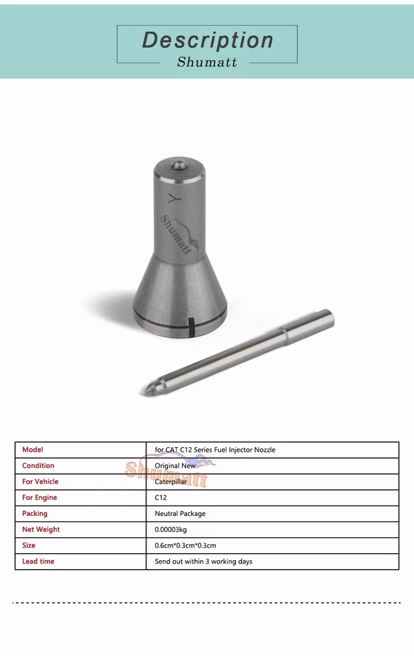 Фото For CAT geniune new neutral packing nozzle C12 series for Caterpillar engine C12