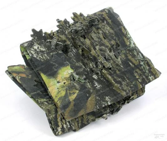 Фото Камуфляжная ткань 3D Mossy Oak для создания засидки Цвет Mossy Oak® Break-Up®