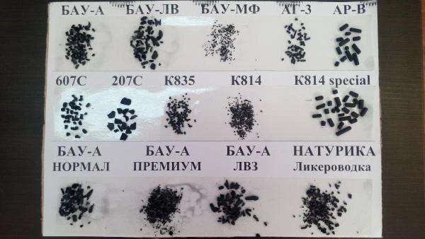 Фото Кокосовый активированный уголь Silcarbon К814 ликероводка (мешок 25кг)