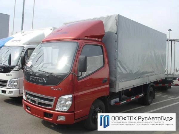 Фото Foton BJ 1069 Ollin Бортовой тентованный