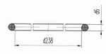 фото Д131.00.31 (Д100-01-031А) кольцо силикон