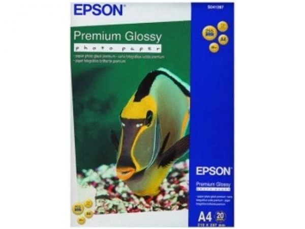 Фото Epson Premium Glossy Photo Paper 255 гр/м2, A4 (20 листов)