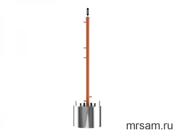 Фото Медная ректификационная колонна Rocket 35 (Объем перегонного куба: 30л)