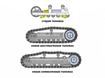 фото Запасные части гусеничного хода бульдозеров ДСТ-УРАЛ