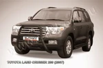 фото Slitkoff Кенгурятник d76 высокий черный TOYOTA LAND CRUISER 200 (2007)