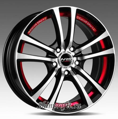 Фото Racing Wheels H-346 6.5x15/5x114.3 D67.1 ET40 BK-IRD F/P