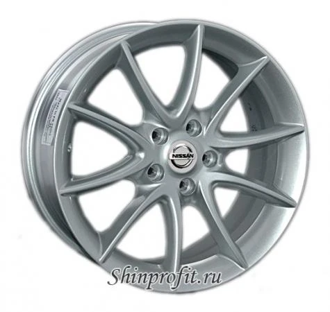 Фото Replica NS58 7.5x18/5x114.3 D66.1 ET50 Silver