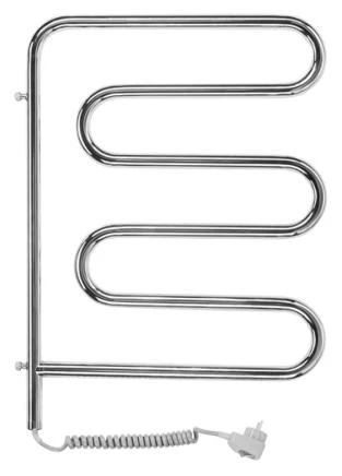 Фото Полотенцесушитель электрический Terminus Ш-образный-поворотный 25 ПСЭ 45x57