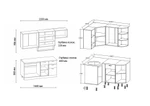 Фото №4 Кухня ВЕНЕЦИЯ-3 УГЛОВАЯ. Варианты правый, левый