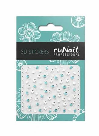 Фото Наклейки для маникюра Ru Nail Наклейки для ногтей 3D Ru Nail