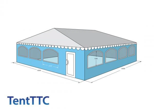 Фото Тентовый павильон 100 м2