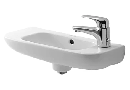 Фото Раковина Duravit D-Code 07065000082 50 для смесителя справа 1 готовое отверстие