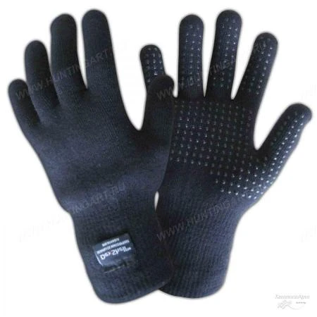 Фото Водонепроницаемые перчатки DexShell TouchFit Coolmax Wool Gloves Цвет Черный Размер перчаток L (24 см)