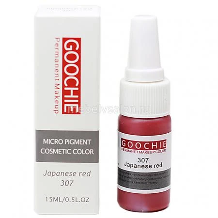 Фото Пигмент Goochie 307 Japanese Red