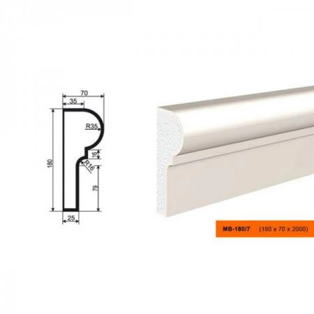 Фото Молдинг МВ-180/7