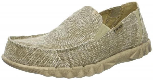 Фото Skechers Mens 63335 Tride Miron Canvas Slip On Shoe