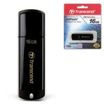 фото Флэш-диск 16 GB, TRANSCEND Jet Flash 350, USB 2.0, черный