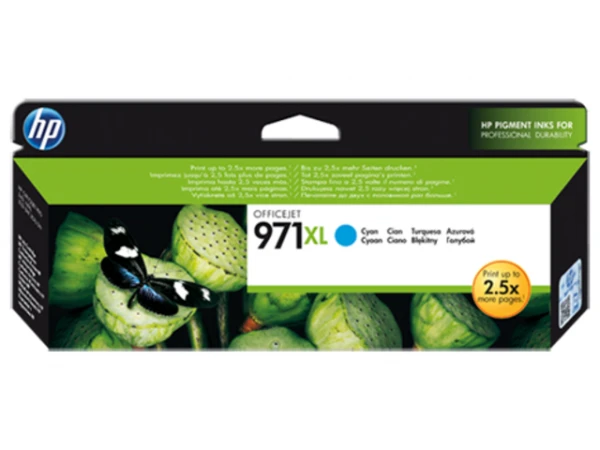 Фото Расходные материалы HP 971XL High Yield Cyan Original Ink Cartridge