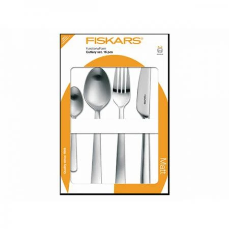 Фото Набор столовых приборов 16 шт. матовый Functional Form Fiskars (1002958) (FISKARS)