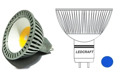 Фото Светодиодная лампа LC-120-MR16-GU5.3-3-B синий