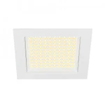 фото LEDPANEL 100 SMD светодиодный точечный светильник встраиваемый с 100 SMD LED 6.5Вт (7.1Вт), 3000К, 500lm, 90°, белый | 162481 SLV