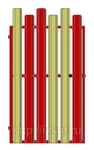 Фото №3 Забор из металлоштакетника МШ-5