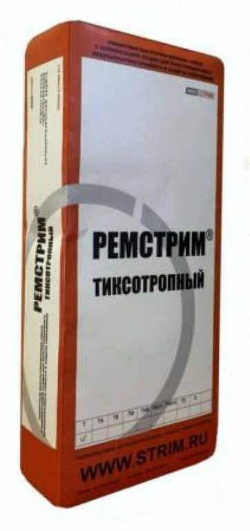 Фото Смесь ремонтная для бетона тиксотропная 30МПа Ремстрим ТН1 Мешок 25 кг