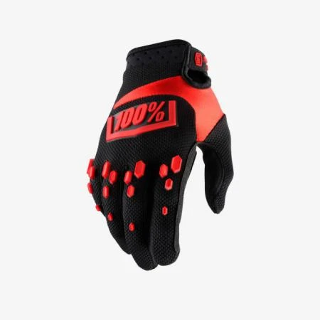 Фото Мотоперчатки 100% Airmatic Glove Black/Red M (10004-013-11)