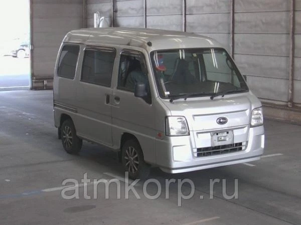 Фото Грузопассажирский микроавтобус SUBARU SAMBAR кузов TV1 модификация Trans гв 2010 пробег 137 т.км серебристый