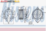 фото Мотор отопителя Nissens 87173
