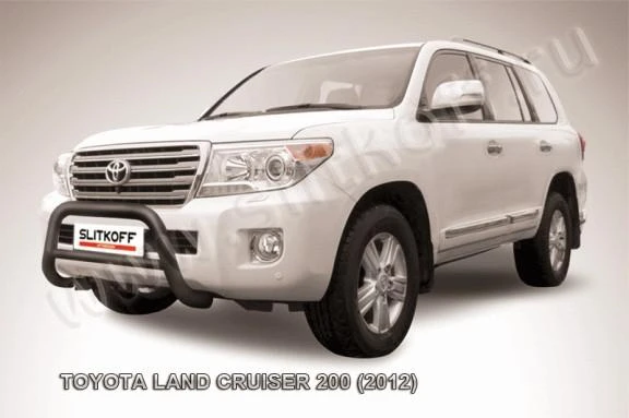 Фото Slitkoff Кенгурятник d76 низкий черный TOYOTA LAND CRUISER 200 (2012)