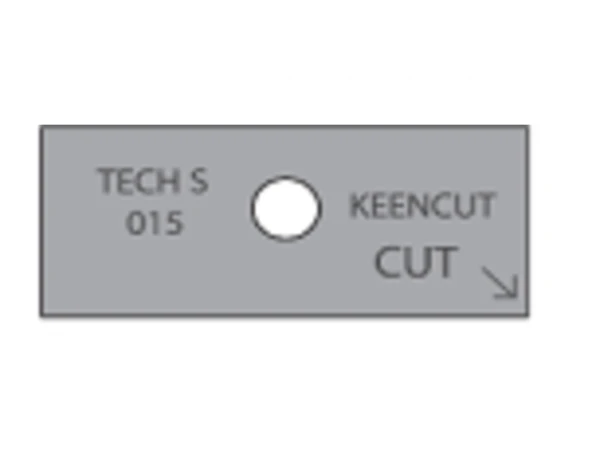 Фото Расходные материалы KeenCut Tech S .015 Blades (100)