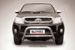 фото Slitkoff Кенгурятник d57 низкий черный TOYOTA HILUX