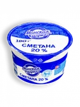 фото Сметана Минская марка 20% 180г стакан