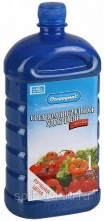Фото Удобрение ор-мин.водораст.жидкое.Огородник Универ. 1000мл*6шт