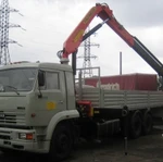 фото КМУ PALFINGER PK15500A на базе КАМАЗ 65117.