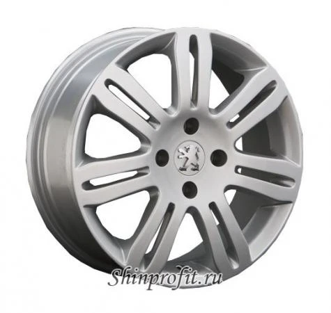 Фото Replica PG12 6.5x15/4x108 D65.1 ET27 Silver