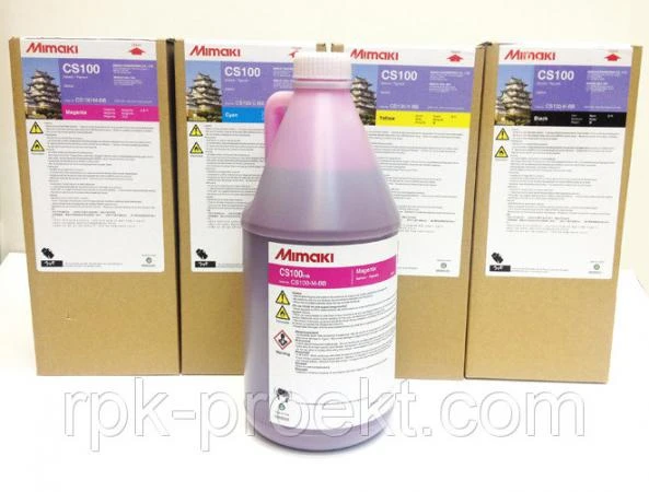 Фото Cольвентные чернила Mimaki CS100 Magenta 2000 мл