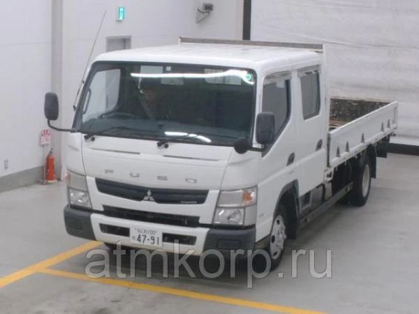 Фото Грузовик двухкабинник бортовой MITSUBISHI CANTER гв 2011 двойная кабина 6 мест груз 3 тн пробег 130 т.км