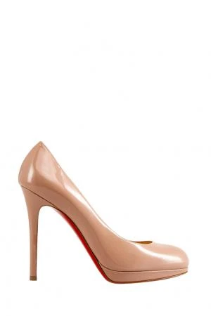 Фото Christian Louboutin Туфли из лакированной кожи New Simple Pump 120