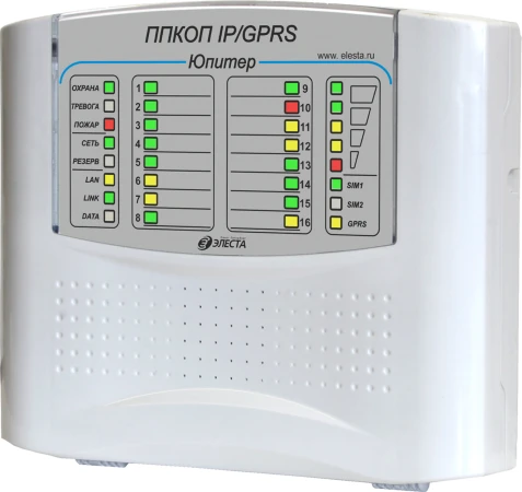 Фото ППКОП "ЮПИТЕР-16 IP/GPRS" без клавиатуры