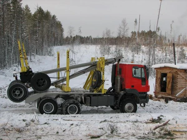 Фото Лесовоз ( хлыстовоз ) IVECO-АМТ