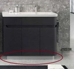 фото Berloni Bagno JOY JYZC06 Нижний алюминиевый цоколь для тумбы