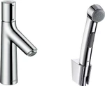 фото Смеситель Hansgrohe Talis Select S 72291000 для раковины с гигиеническим душем