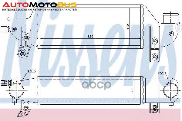 Фото Интеркулер Nissens 96693