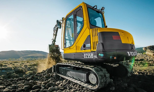 Фото Мини-экскаватор Volvo EC55B PRO