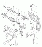 фото Makita Плоская пружина дрель Makita HP2033 рис.(33)