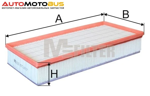 Фото Воздушный фильтр MFILTER K 7072
